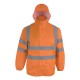 VESTE DE PLUIE HAUTE VISIBILITE
